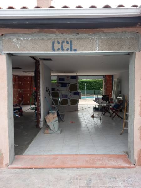 Pose en neuf d'un coulissant en aluminium sur la commune de Fonsorbes ( 31470 )