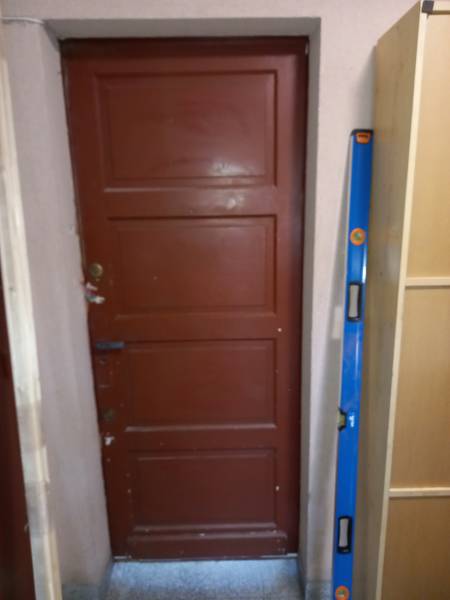 Remplacement d'une porte ancienne d'appartement à Toulouse